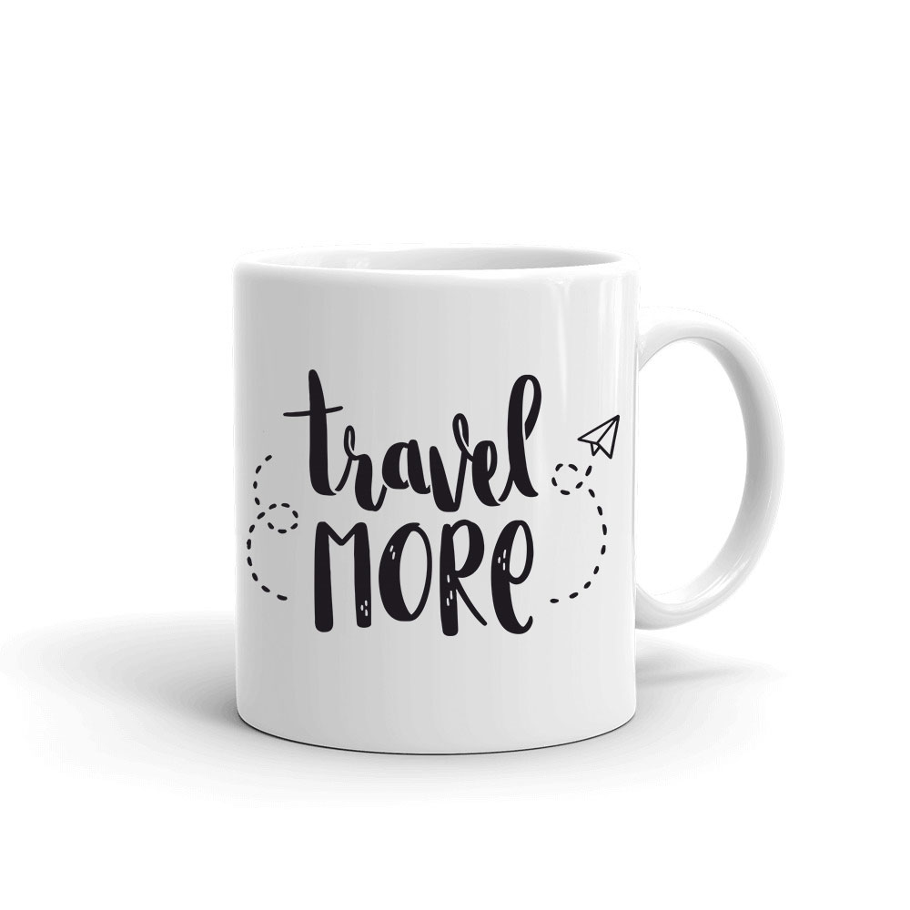 travel more utazás Bögre