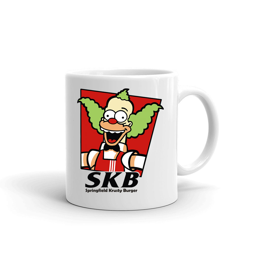 krusty burger simpson család Bögre