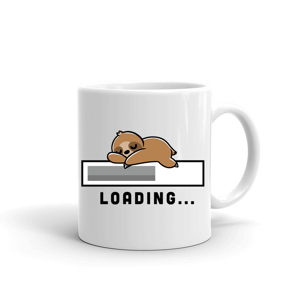 lusta lajhár loading Bögre