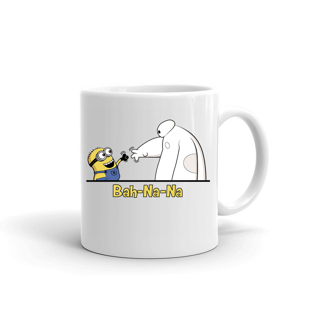 banana minion minyon minyonok baymax Bögre