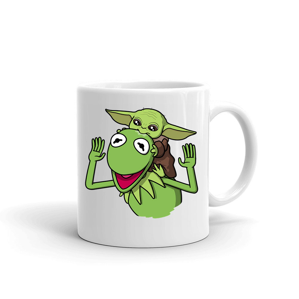 baba yoda baby yoda froggy breki béka Bögre