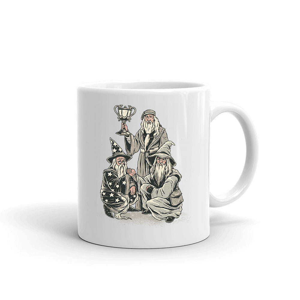 dumbledore gandalf merlin Bögre