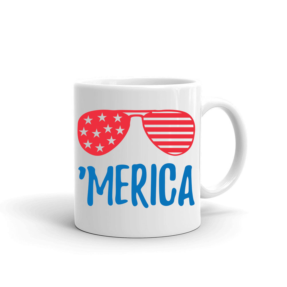 merica america Bögre