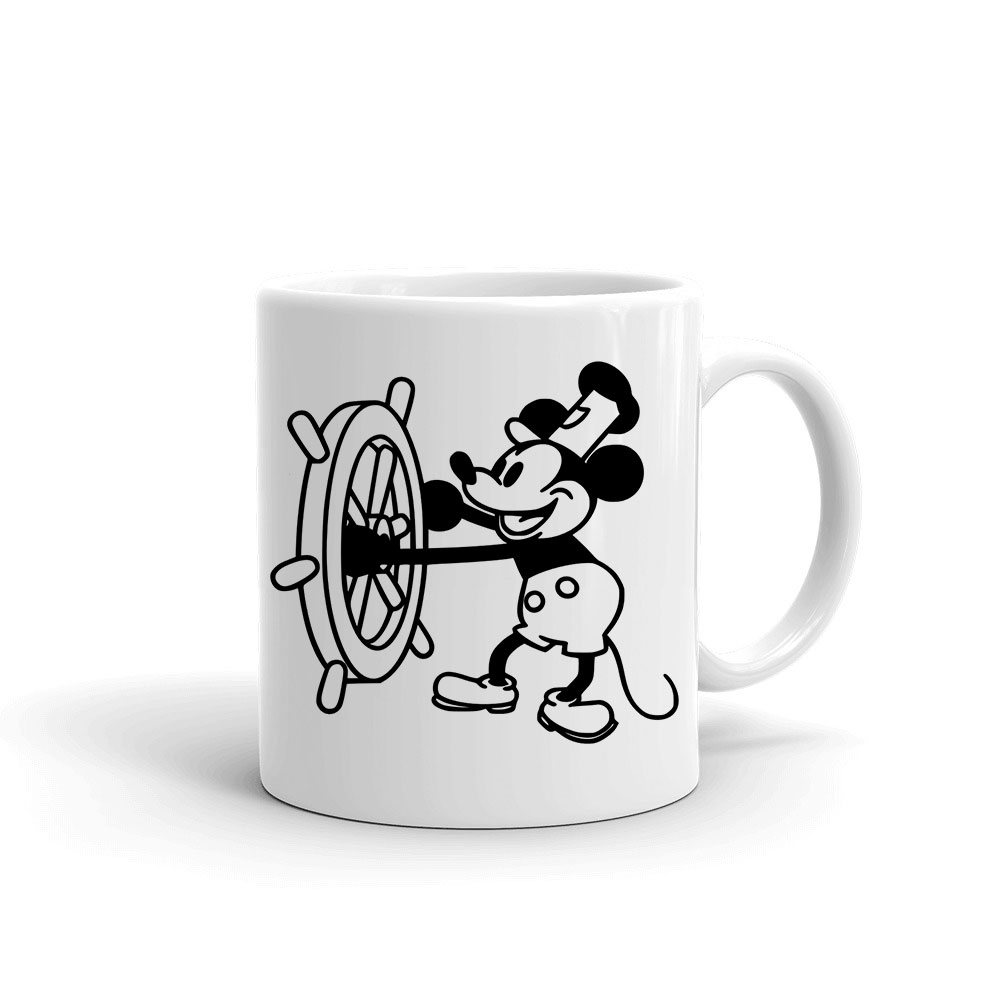 retro mickey egér steamboat willie Bögre