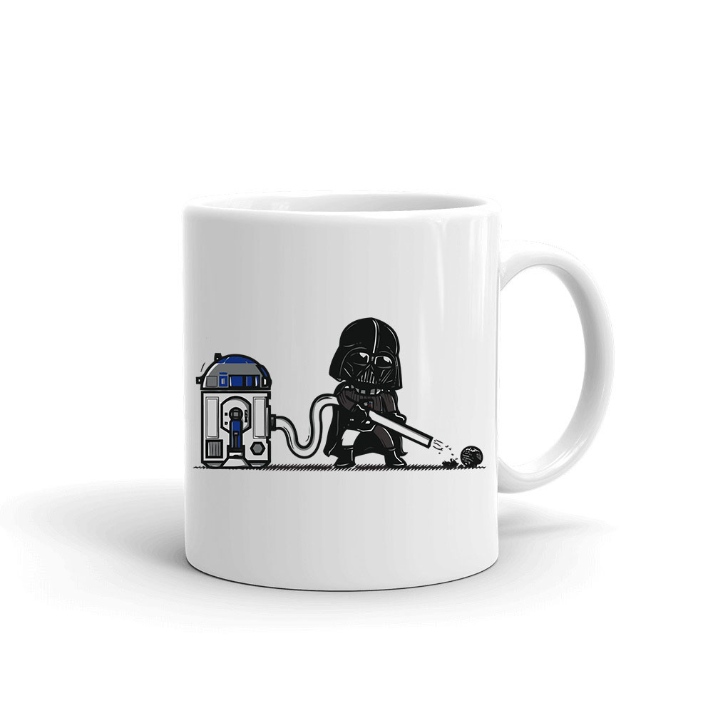r2d2 darth vader porszívó Bögre