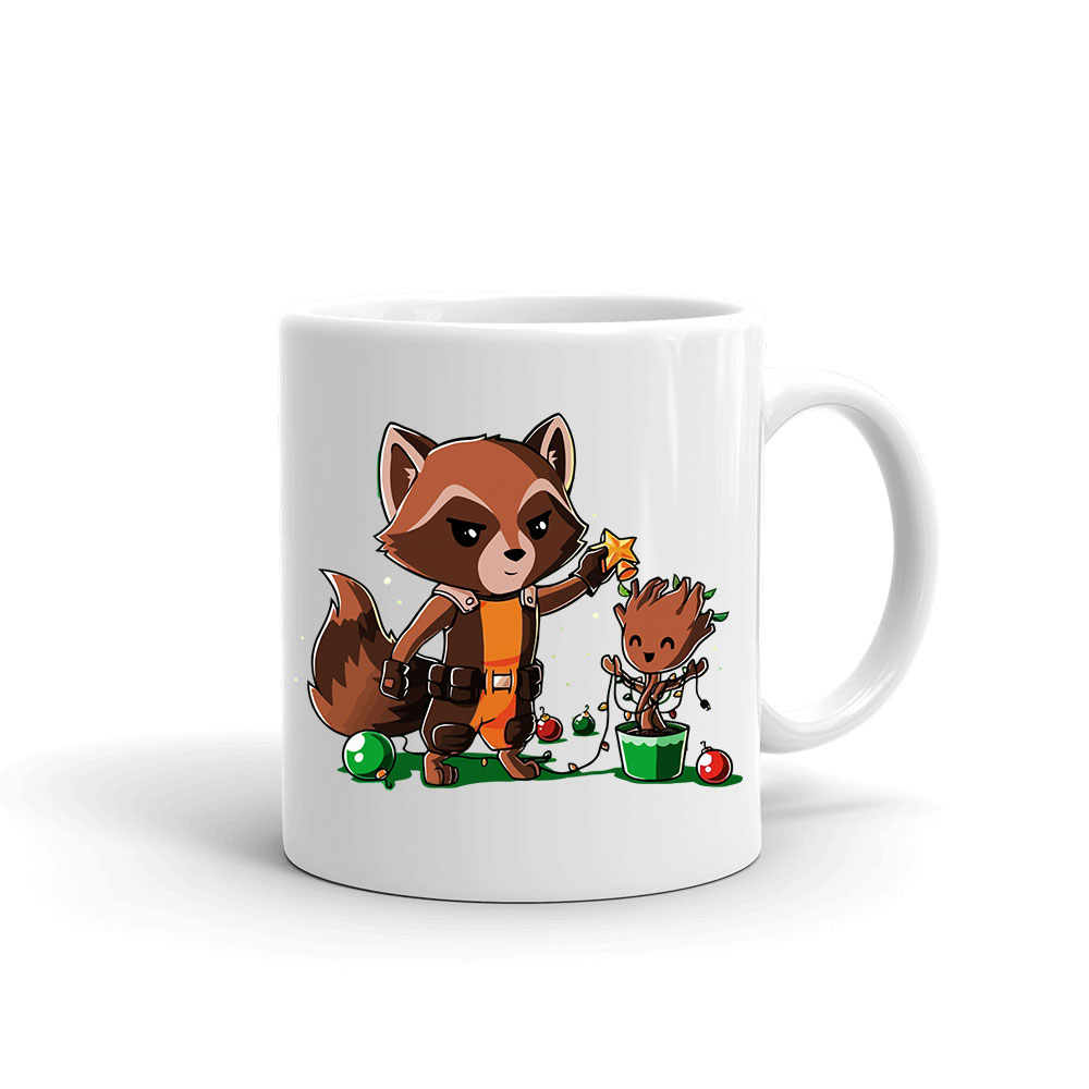 groot rocket raccoon Bögre