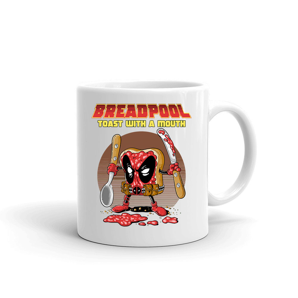 deadpool kenyér Bögre