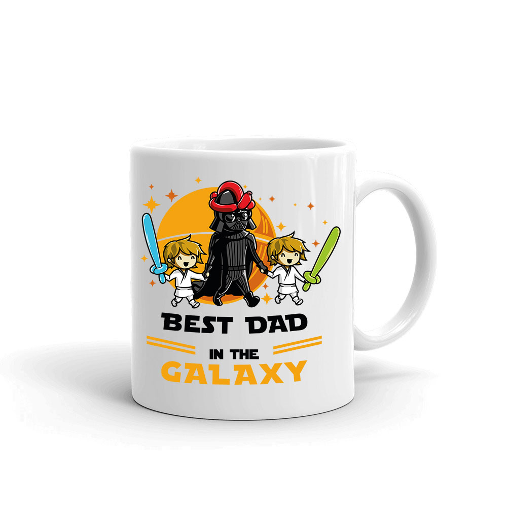 Legjobb apa a galaxisban két fiú apáknak apák napja Bögre