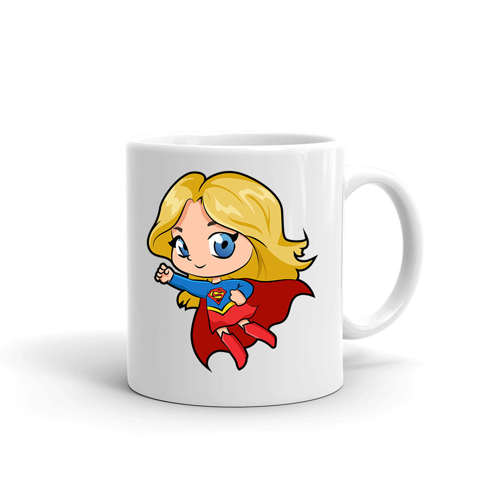 Chibi Supergirl Bögre