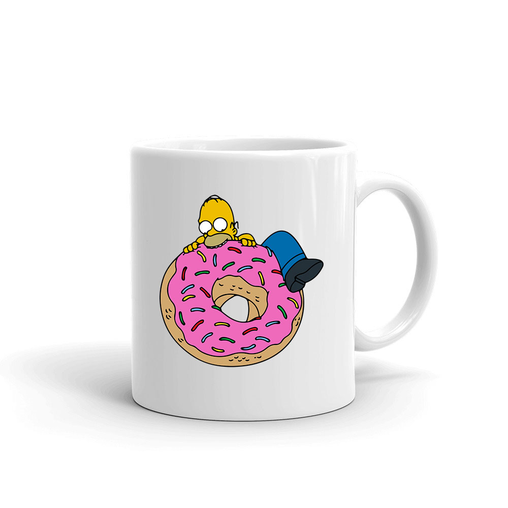 homer simpson fánk Bögre