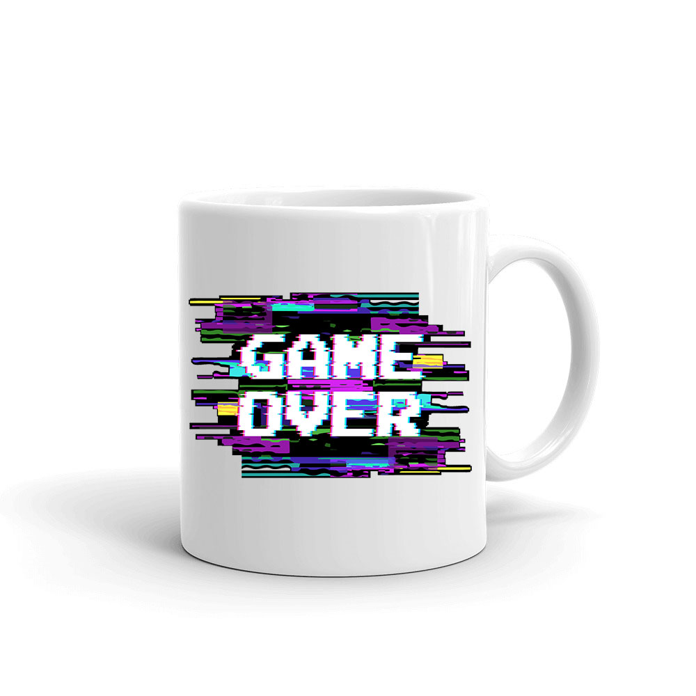 game over gamer Bögre