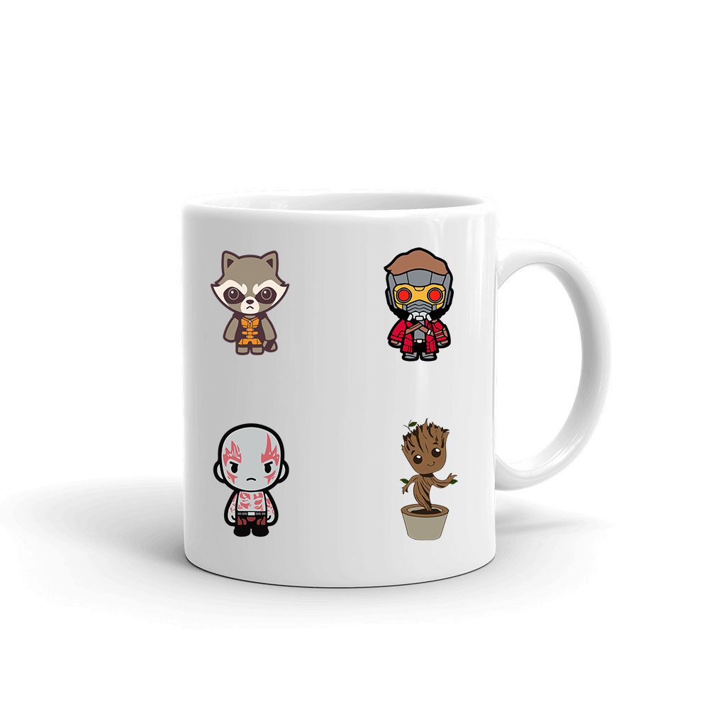 galaxis őrzői groot rocket raccoon Bögre