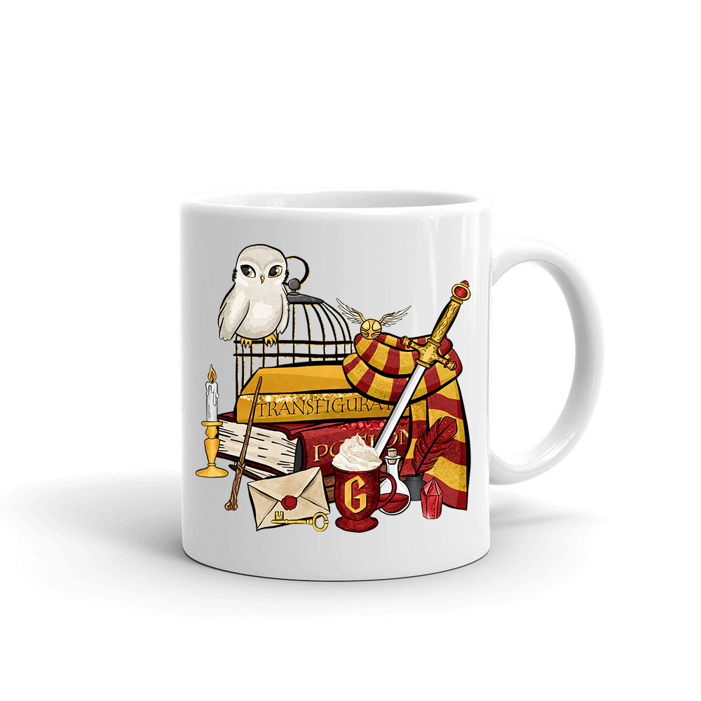 harry potter gryffindor griffendél Bögre