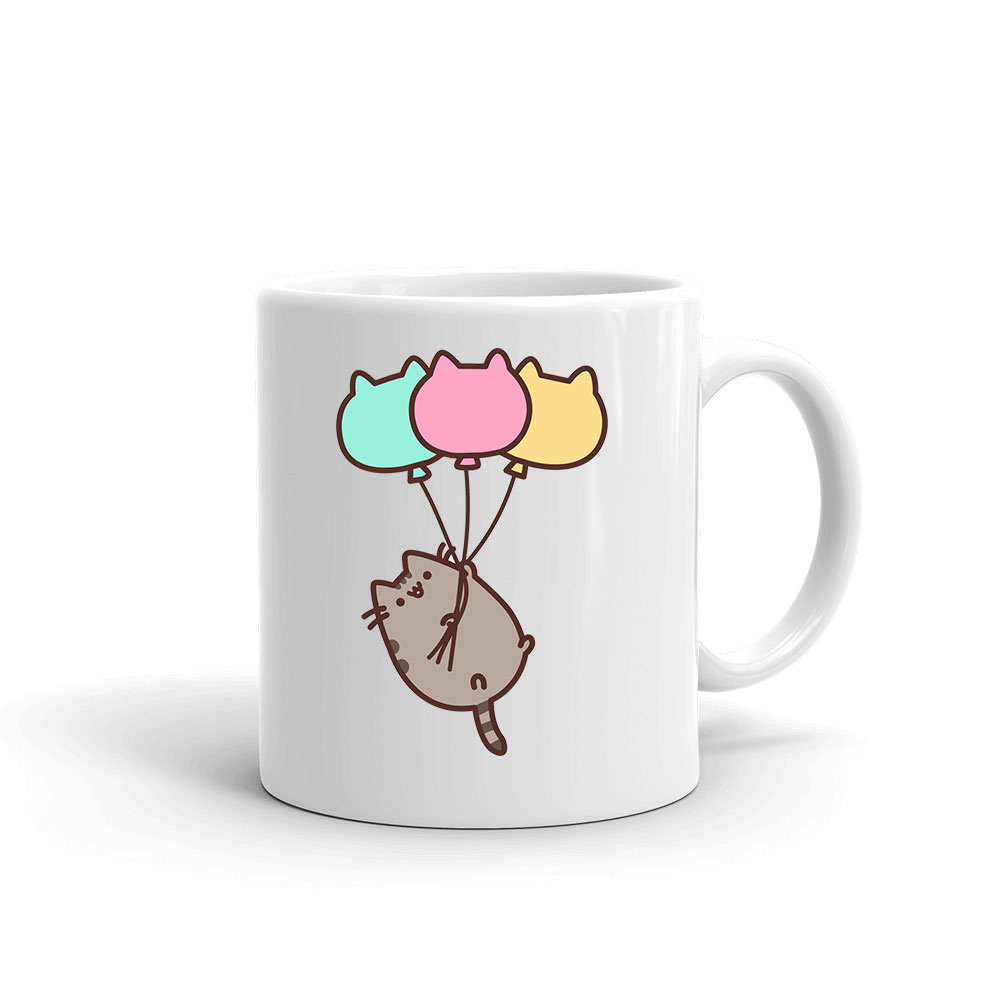 pusheen lufi macska macskás cica cicás Bögre