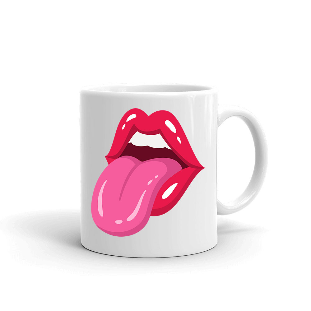 ajak ajkak nyelv lips Bögre