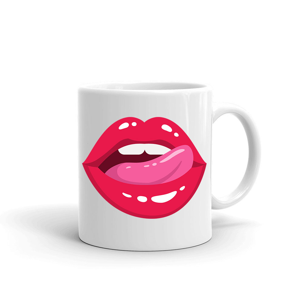 lips ajak ajkak száj  Bögre