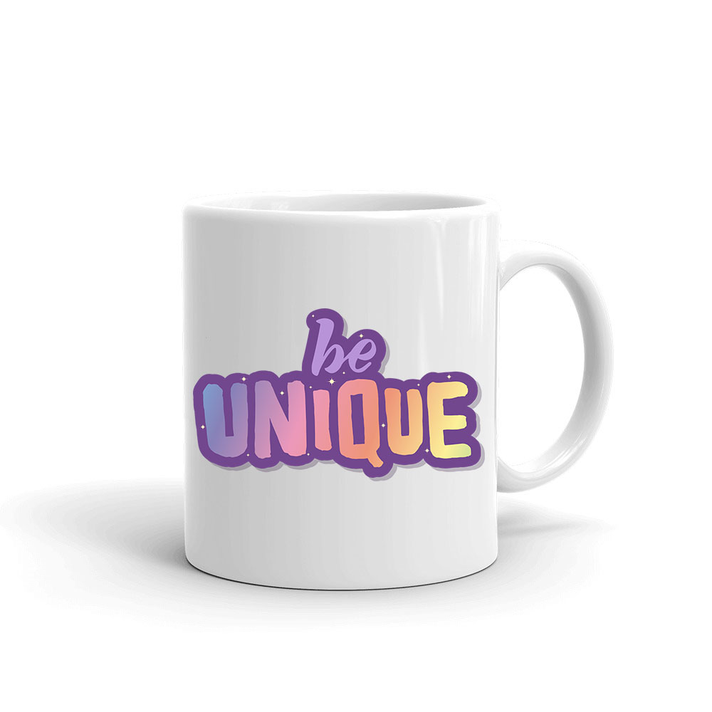 légy egyedi be unique Bögre