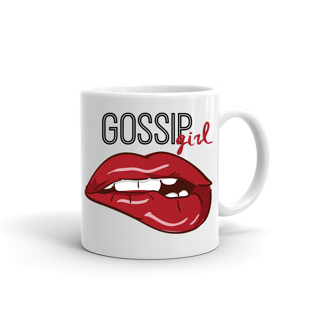 gossip girl lips ajak ajkak Bögre
