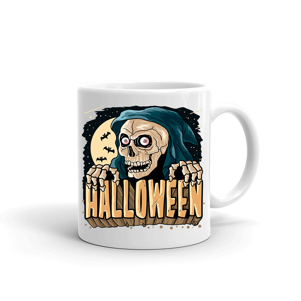 Halloween Bögre