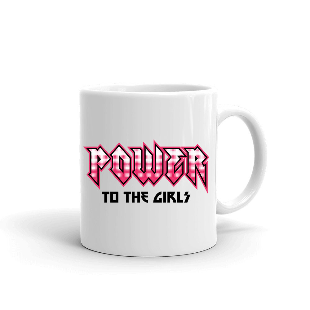 power to the girls girl power Bögre