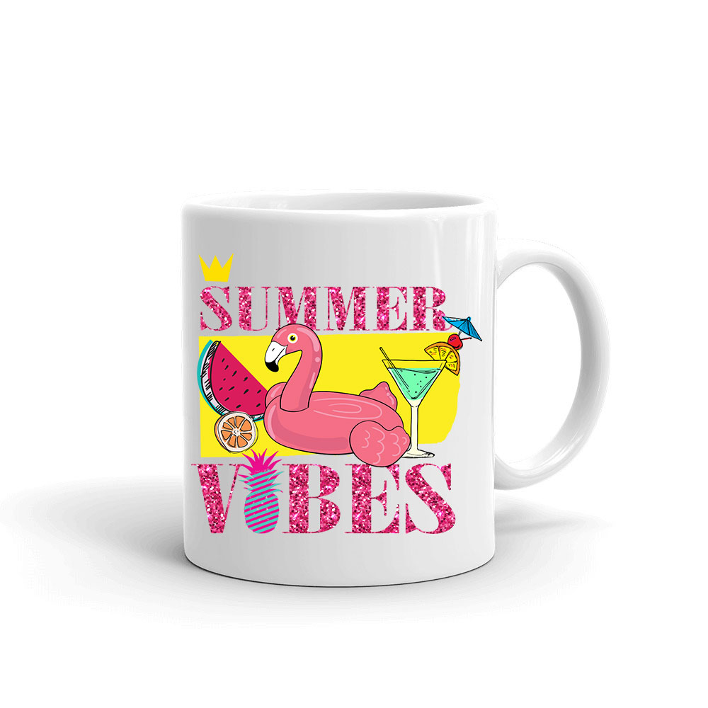 Summer Vibes nyár nyaralás Bögre