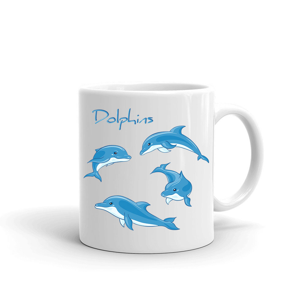 delfin delfines Bögre