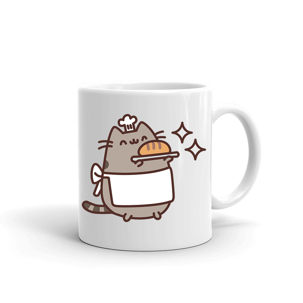 pusheen pék macska macskás cica cicás Bögre