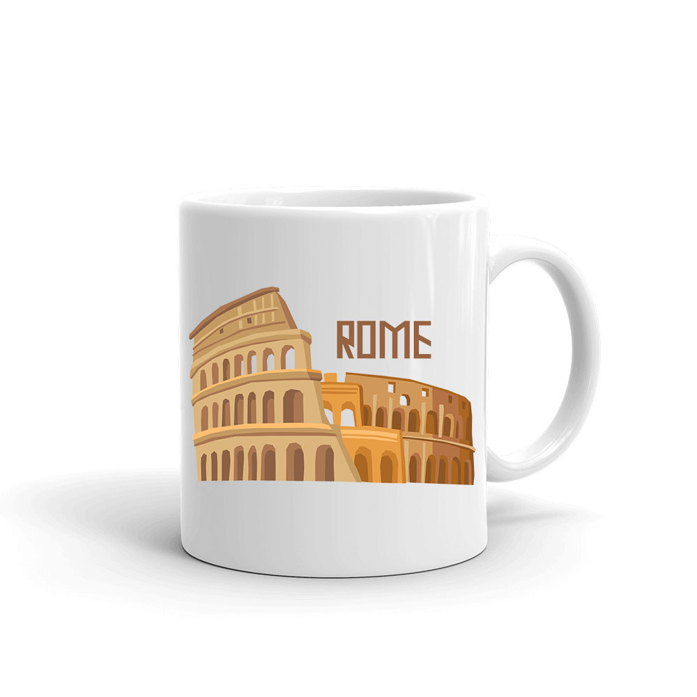 olaszország italy róma rome colosseum  Bögre