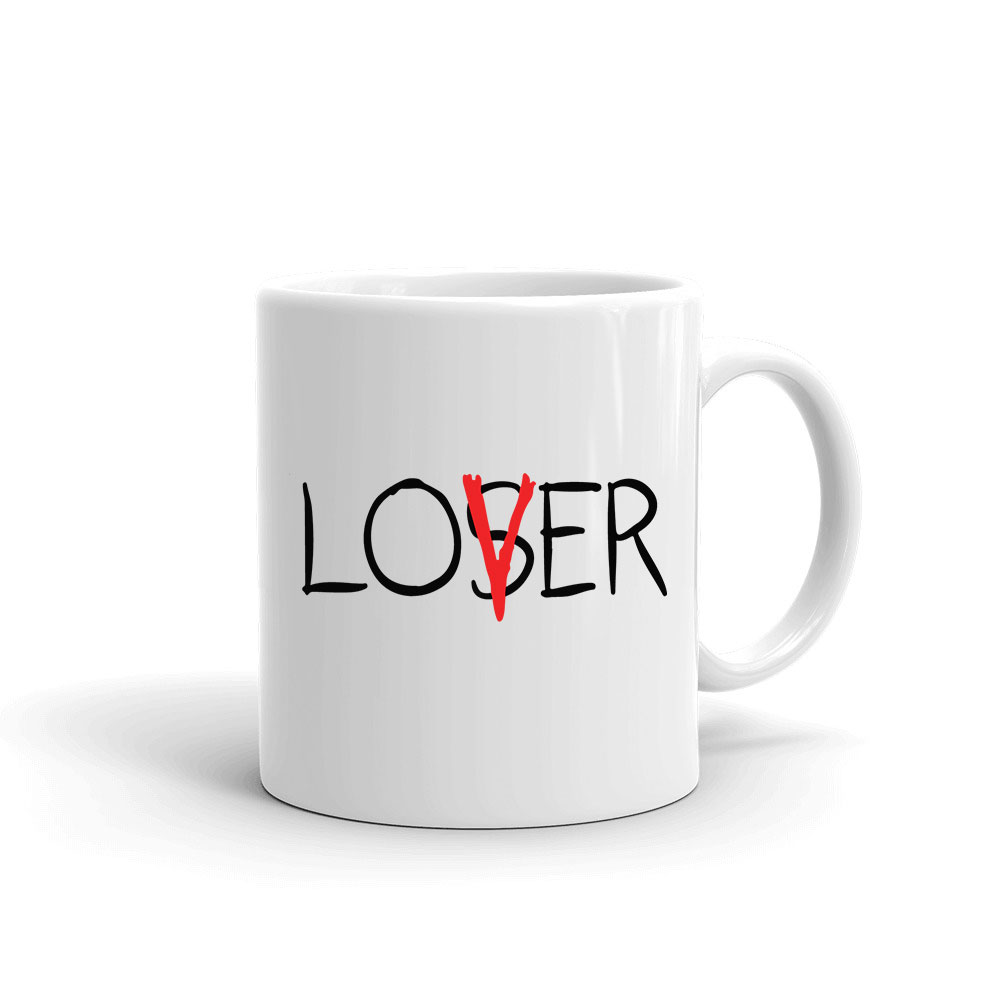 lover loser az stephen king it pennywise Bögre