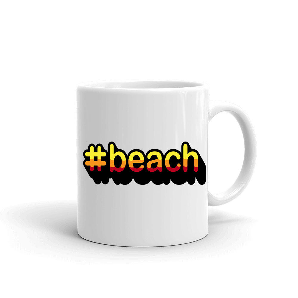 beach nyár nyaralás Bögre