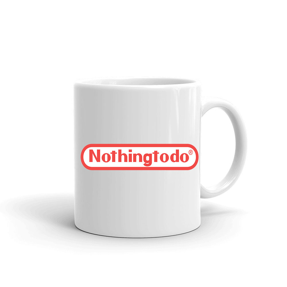nintendo nothingtodo Bögre