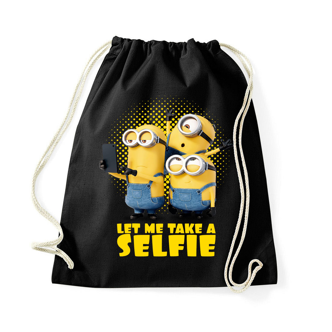 minions minyonok mel bob Fekete Tornazsák