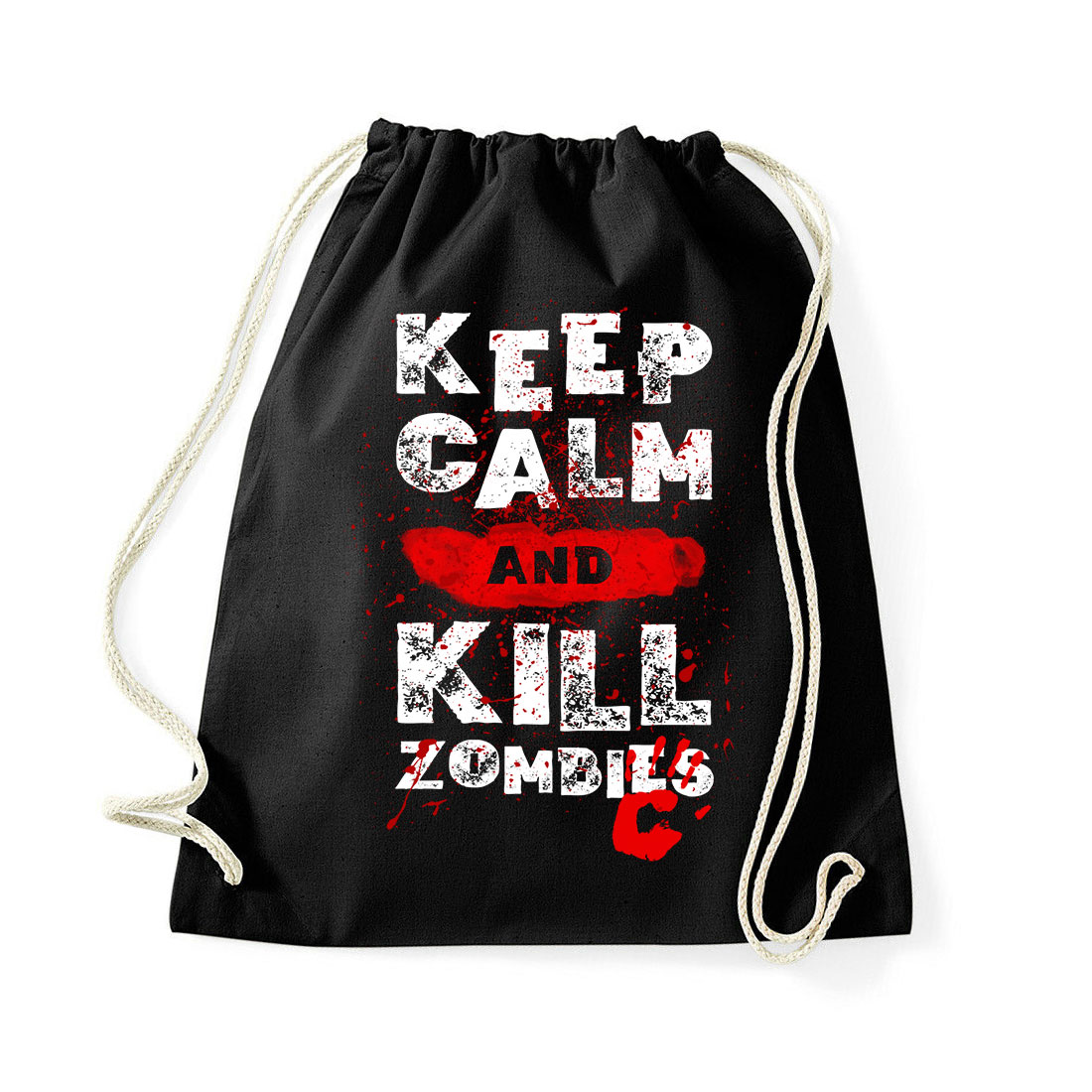 zombi zombis zombie humor kill Fekete Tornazsák