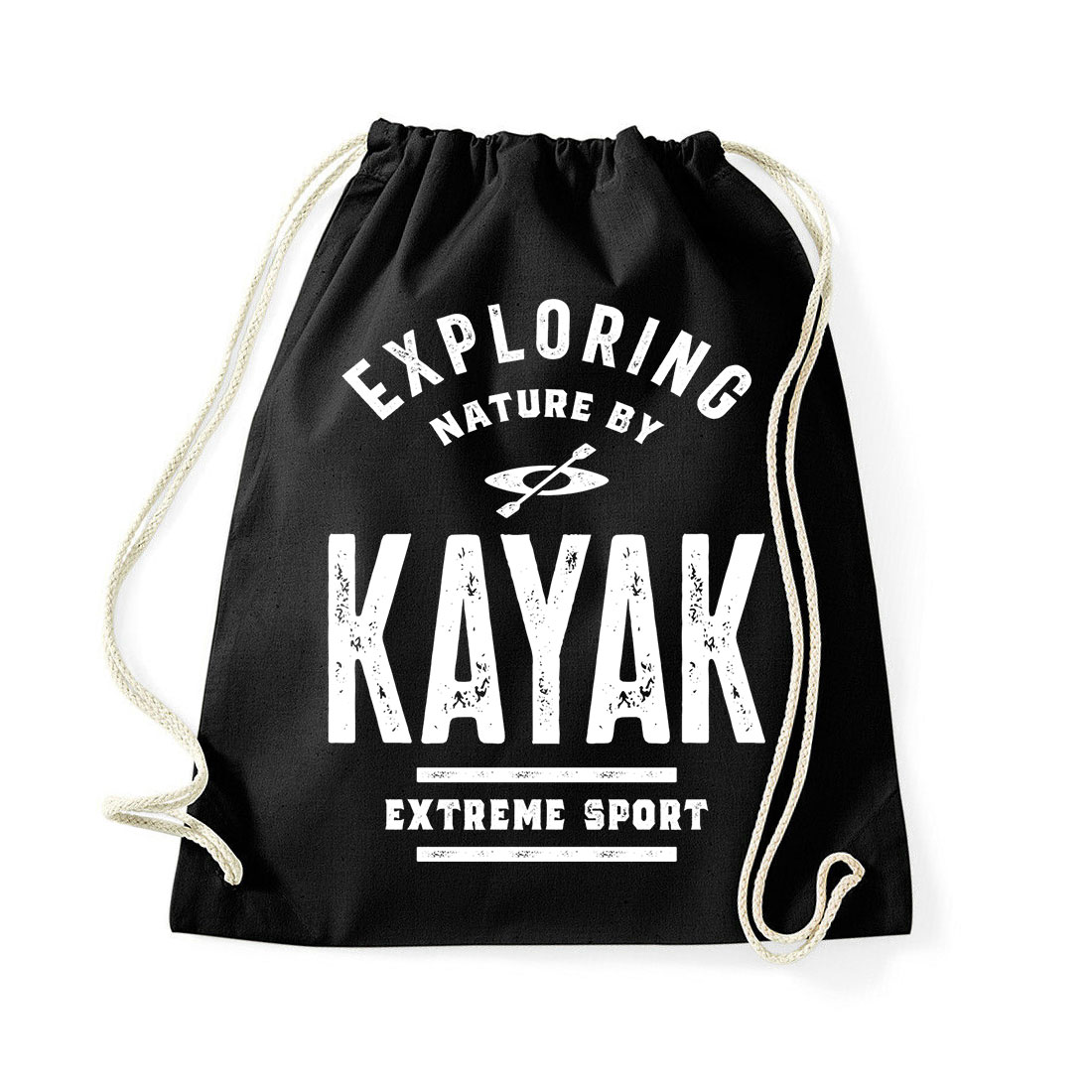 kajak kenu kayak Fekete Tornazsák