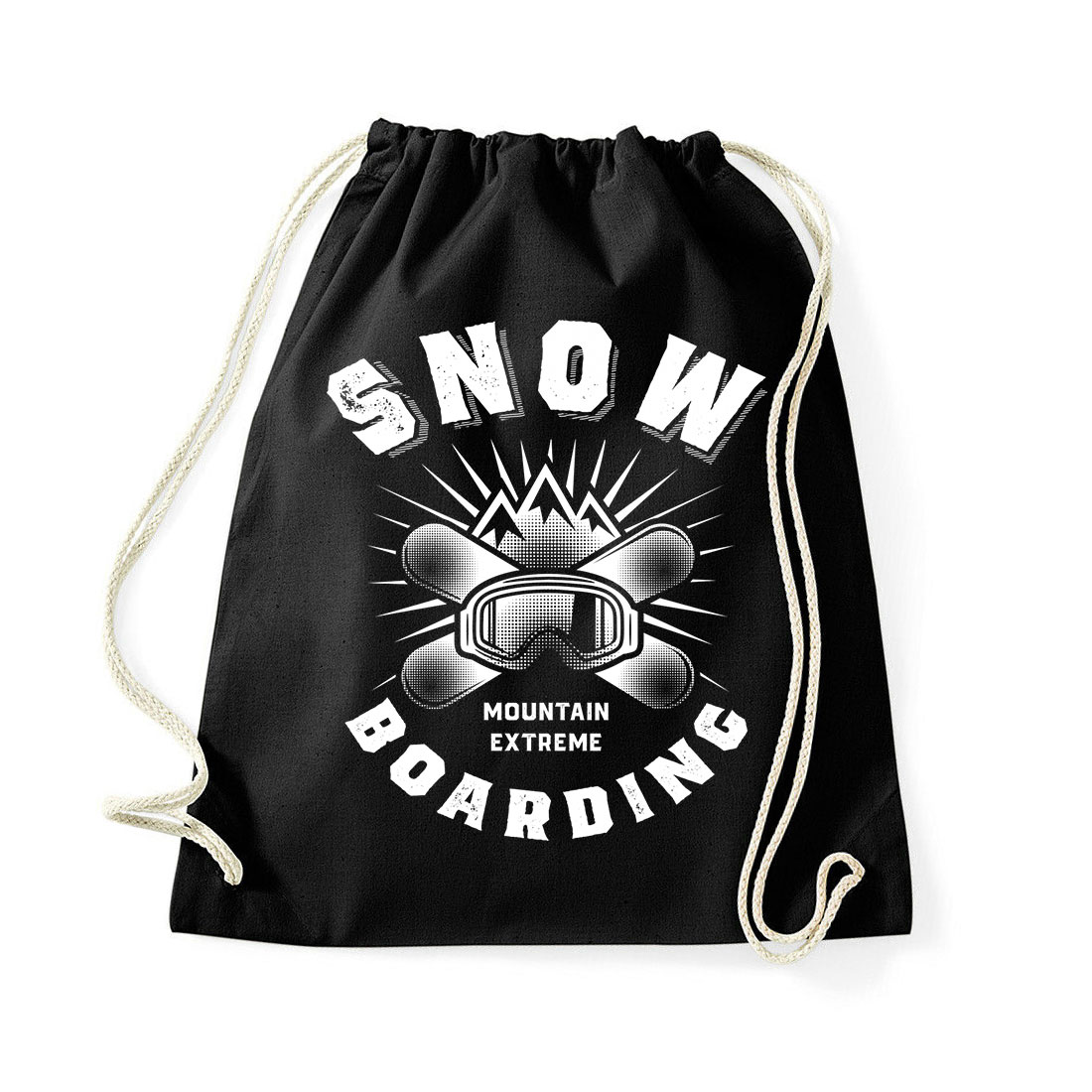 snowboard Fekete Tornazsák