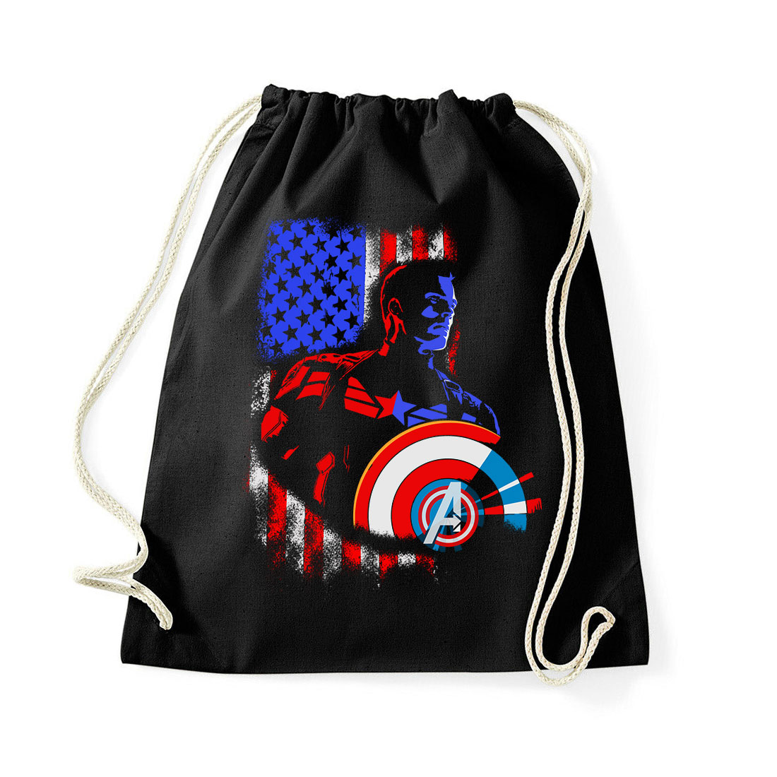 amerika kapitány Fekete Tornazsák