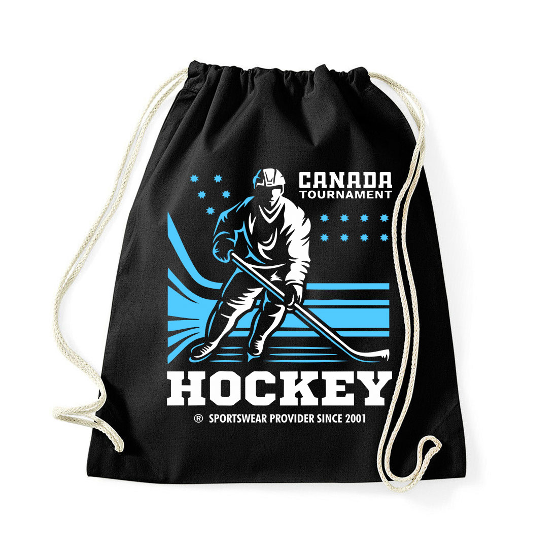 hockey hoki Fekete Tornazsák