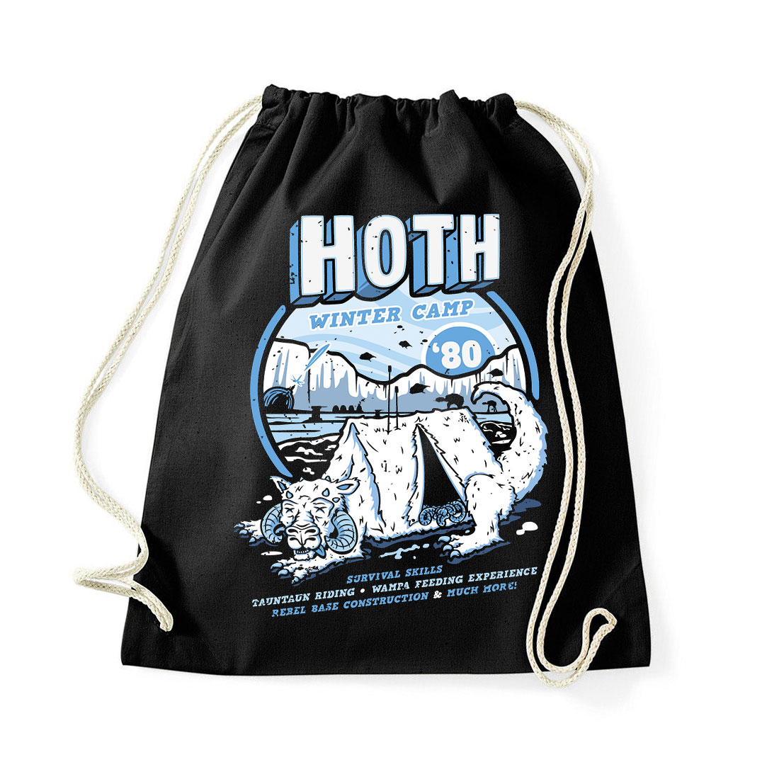 star wars hoth bolygó Fekete Tornazsák