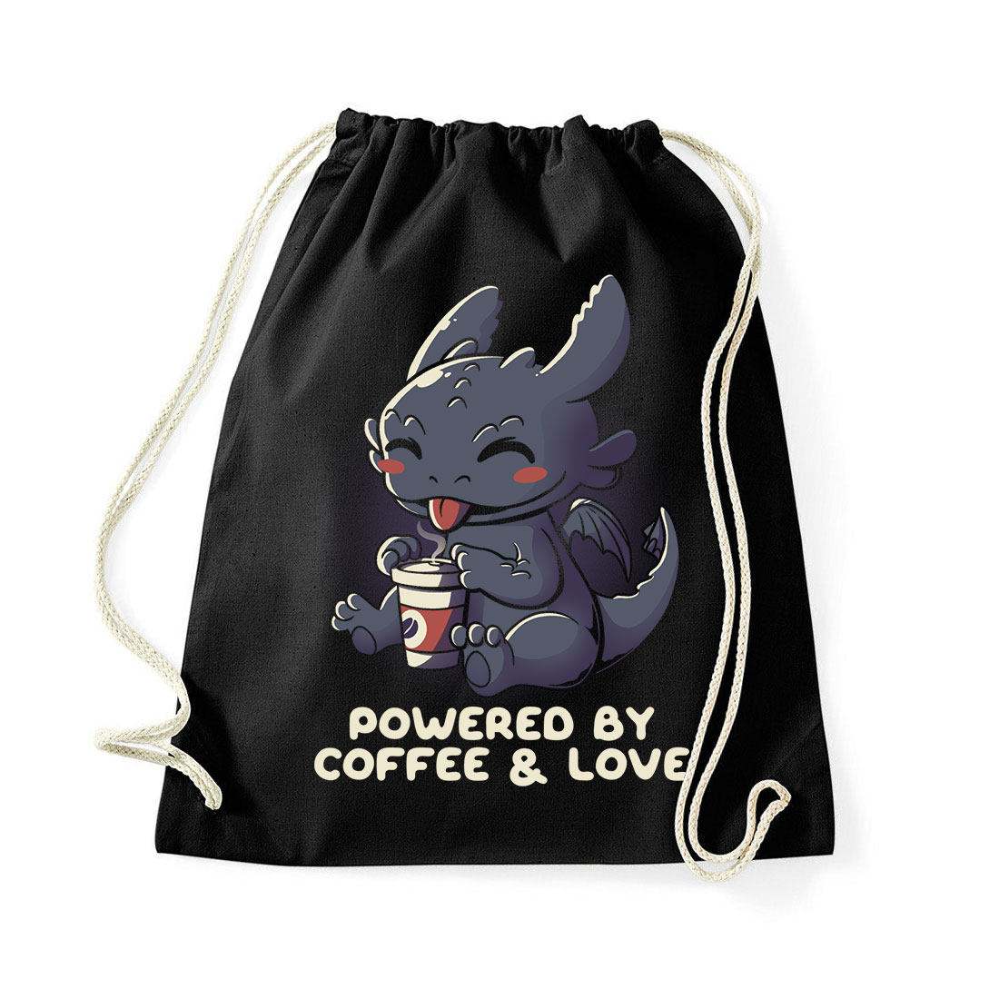 kávé coffee Fekete Tornazsák