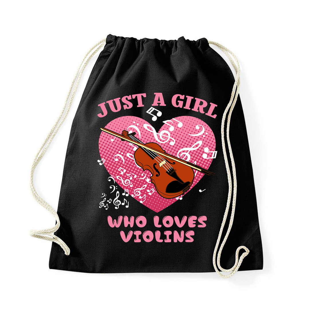 hegedű hegedűs violin Fekete Tornazsák