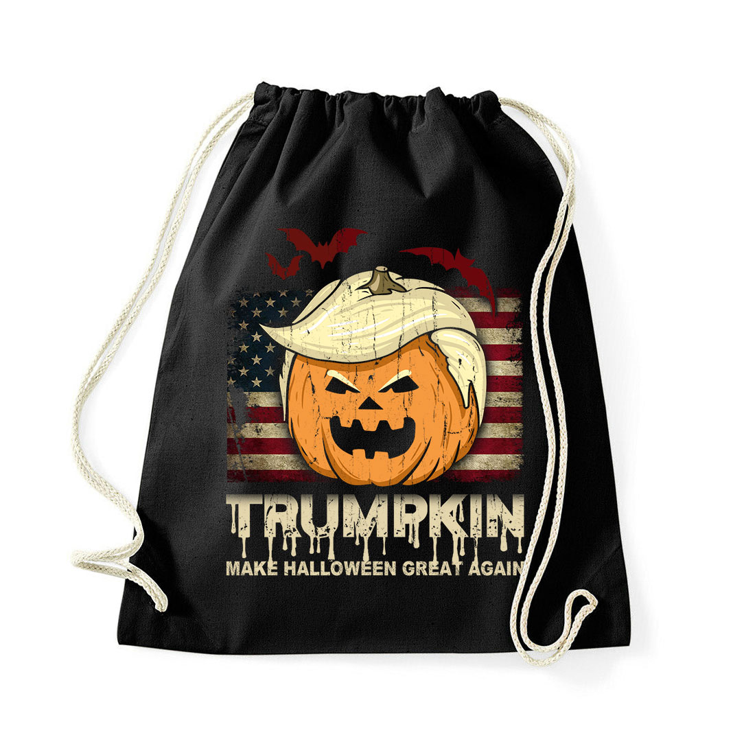 halloween tök donald trump Fekete Tornazsák