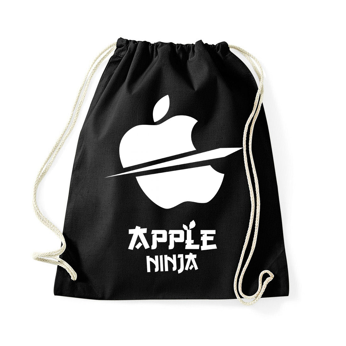 apple ninja Fekete Tornazsák