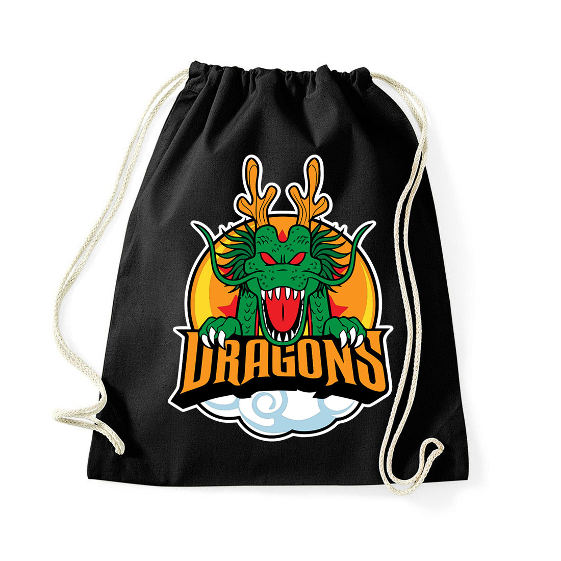 Dragons dragon ball shenlong Fekete Tornazsák