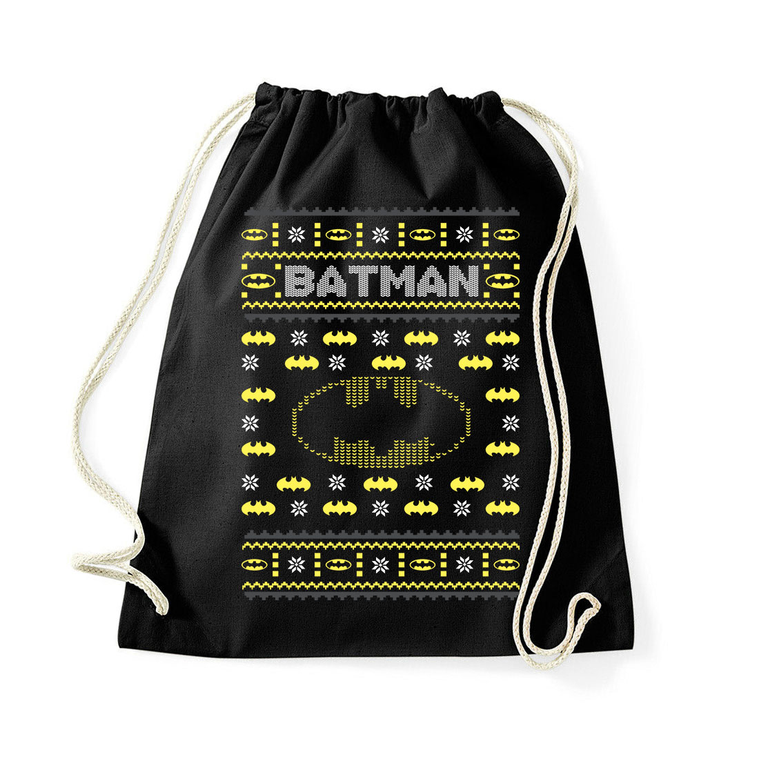 batman karácsony ronda pulcsi Fekete Tornazsák