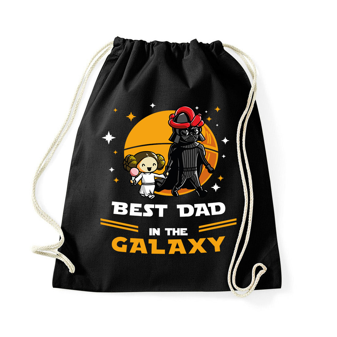 Legjobb apa a galaxisban egy lány apáknak apák napja Fekete Tornazsák