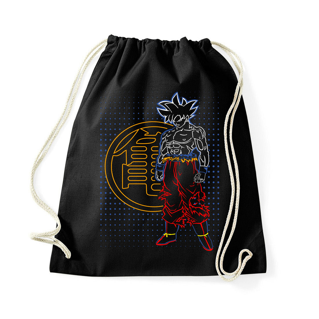 son goku dragon ball Fekete Tornazsák
