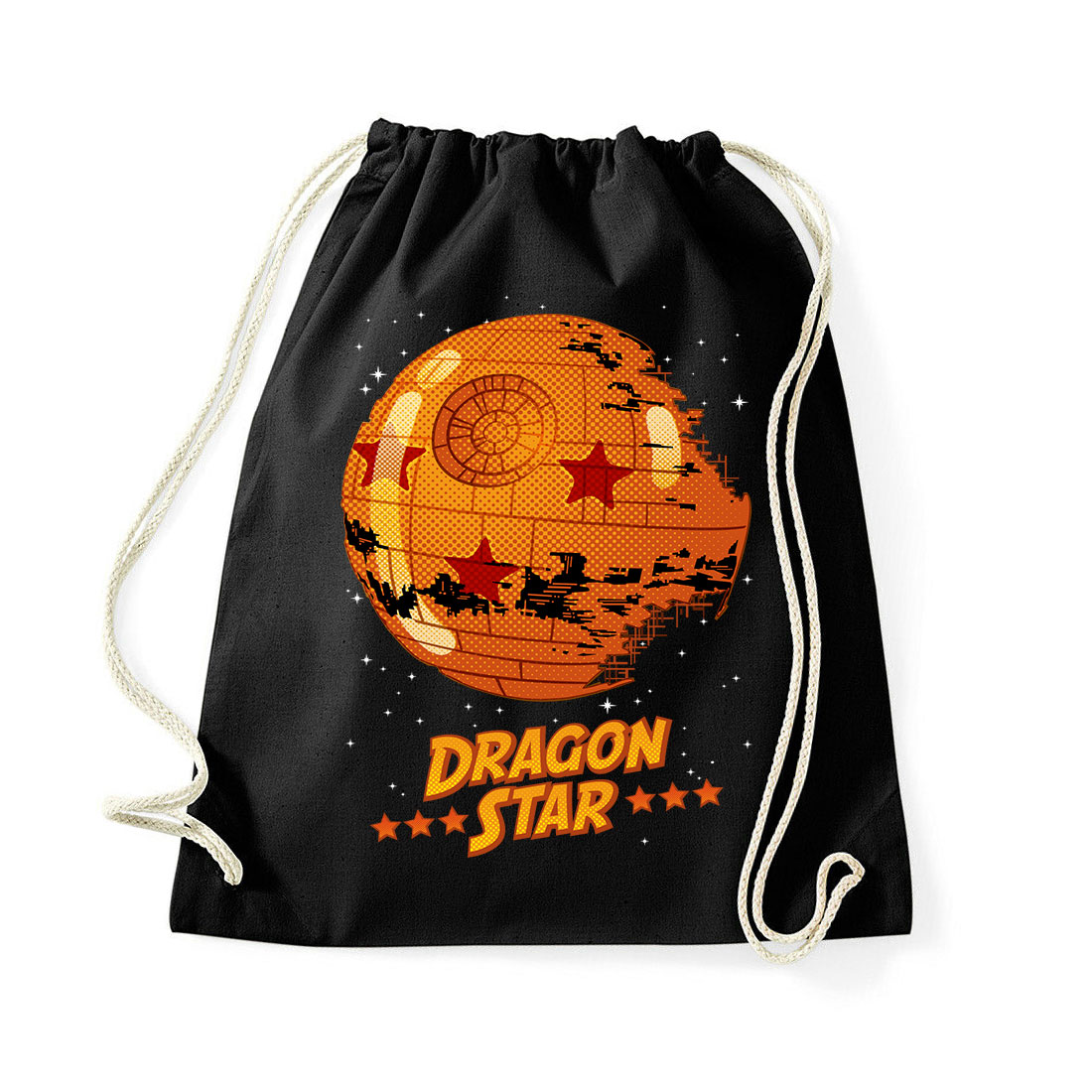Dragon ball Fekete Tornazsák