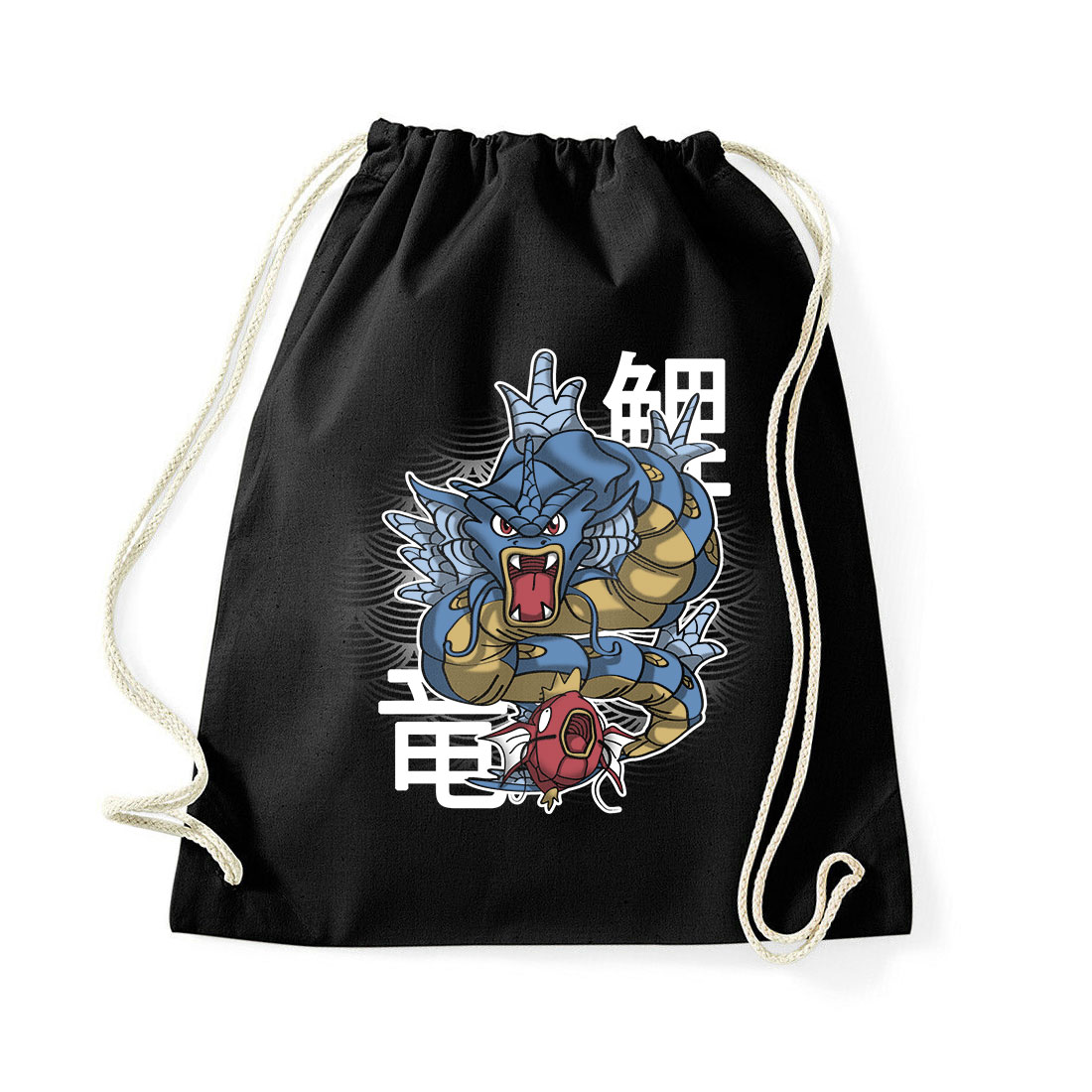 pokermon gyarados magicarp Fekete Tornazsák