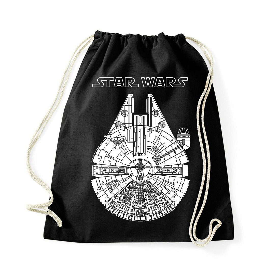 star wars ezeréves sólyom Fekete Tornazsák