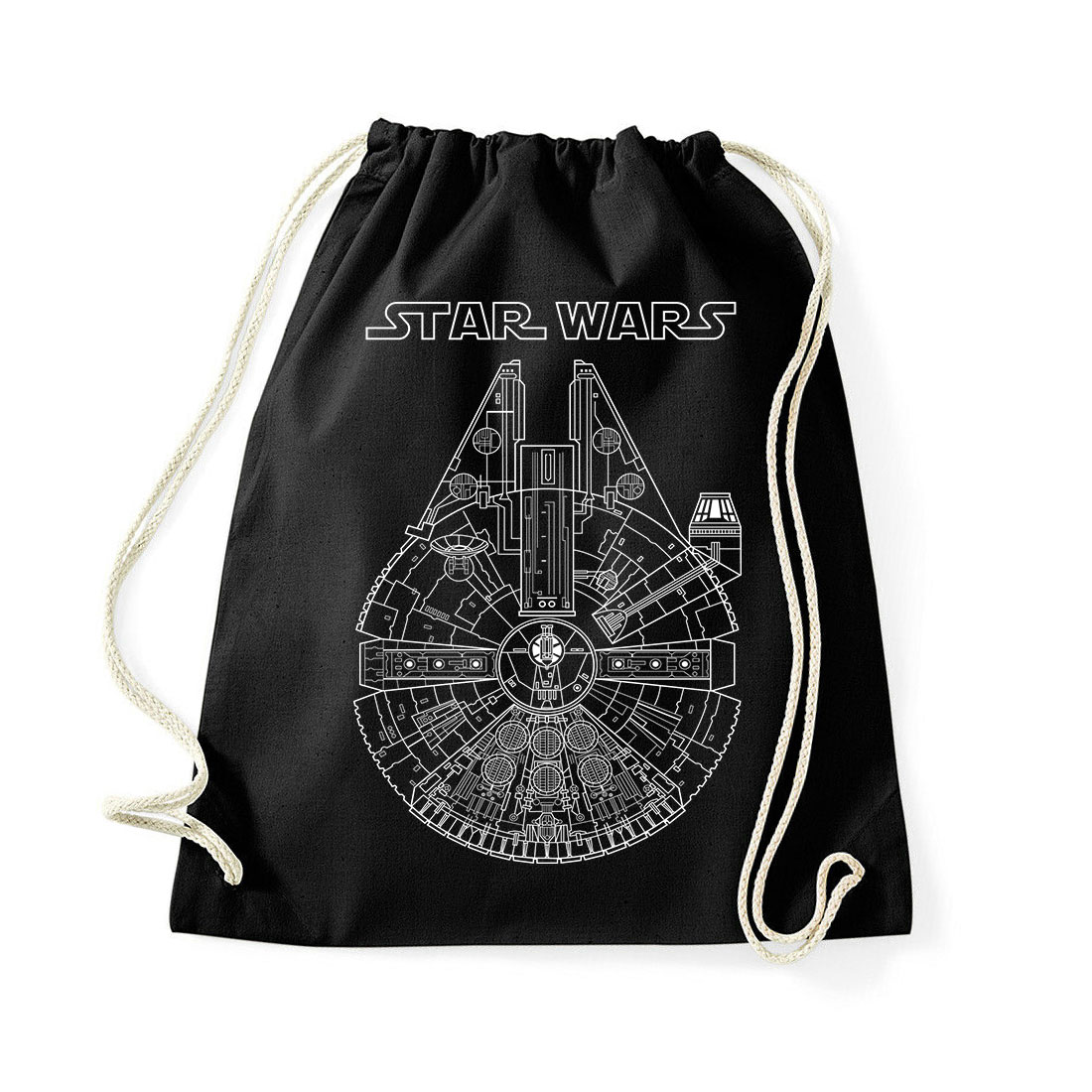 star wars ezeréves sólyom Fekete Tornazsák